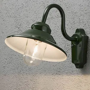 Konstsmide Vega vägglykta. 556-600. Grön