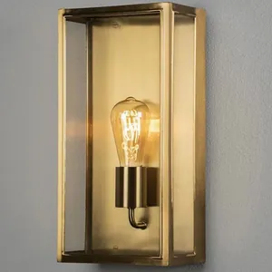 Konstsmide Carpi vägglykta E27 förmässingad stor.