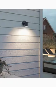 Konstsmide Modena vägglykta ned 4W LED svart