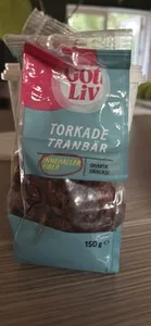 Torkade Tranbär