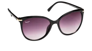 Haga Eyewear Solglas Athens Black Grad Purple Lens 1par