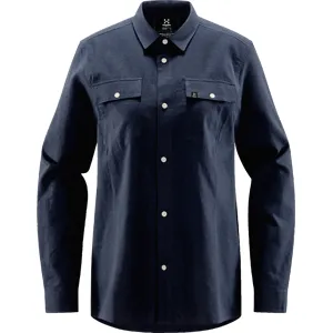 Haglöfs Women's Curious Hemp Shirt Tarn Blue L