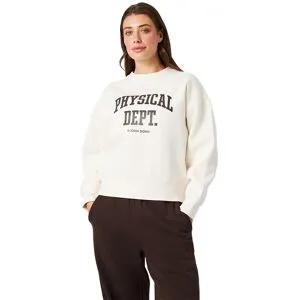 Björn Borg BORG BOYFRIEND SWEATSHIRT dam, Tofu, S