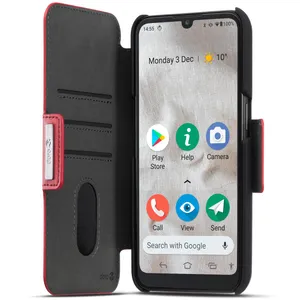 Doro: Plånboksfodral Doro 8110 Röd