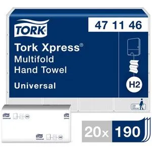 TORK Pappershandduk Advanced Xpress Universal H2 3800/fp