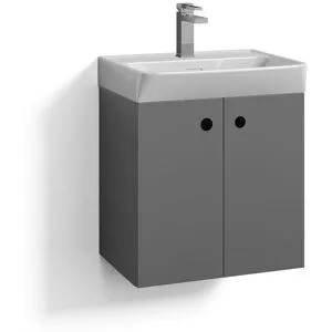 Svedbergs Intro 50 Tvättställsskåp Vit 50 Cm, Badrum