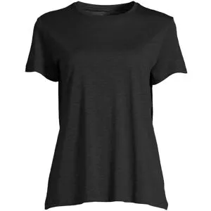 Casall Soft Texture Tee Dam, Black, 40