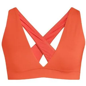 Casall V-Neck Crossback Bikini Top Dam, Sunrise, 42