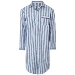 Nattskjorta herr i bomullsflanell storlek S-4XL - Gambler (Storlek: L/52)