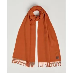 Amanda Christensen Wool Scarf Orange