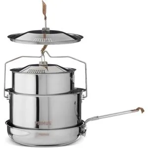 Primus Campfire Cookset Stainless Steel Large Silver OneSize
