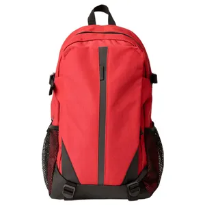 Laptopryggsäck – Röd, Passar de flesta bärbara datorer
