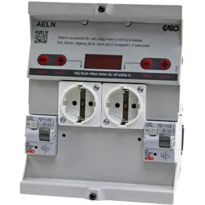 Garo Aeln 210-2 Insats Tid- Och Temperaturstyrd 10a Utan Mätning, Elfördelning & Strömförsörjning