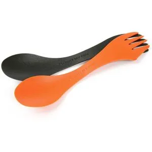 Light My Fire Spork Medium Bio 2-pack  Rusty Orange/Slaty Black OneSize