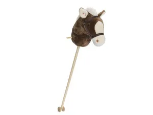Teddykompaniet - Hobby Horse w. sound, brown