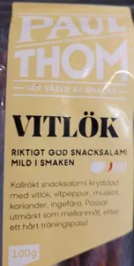 Vitlök ölkorv