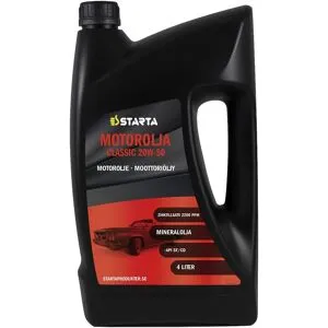 Starta Motorolja Classic 20W-50, 4 L