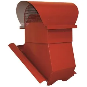 Abc Vent Abc-Vhs Huv 125-160 Mm, Ställbar Röd, Ventilation