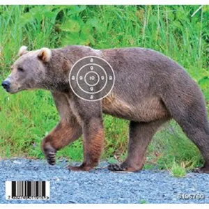Gyttorp Måltavla Vilda Djur 14x14cm 50st (Djur: Björn)