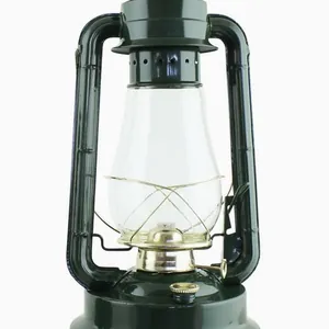 Strömshaga Stormlykta grön/mässing stor