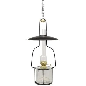 Strömshaga Hängande Fotogenlampa Svart/mässing