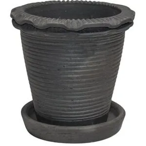 Strömshaga Kruka Alvaro Lergods Svart Liten