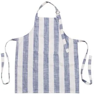Strömshaga Barnförkläde Ida Rand Blå/vit