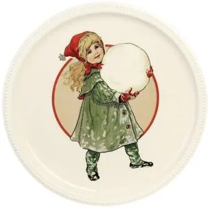 Strömshaga Bricka Snöboll