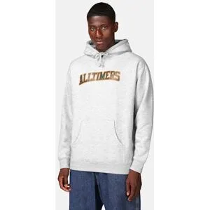 Alltimers Oversize hoodie med tryck Male S Grå