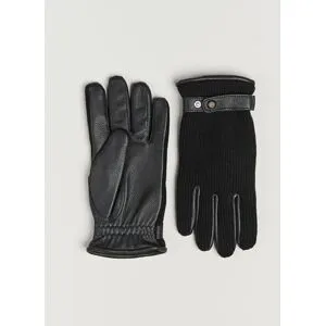 Hestra Christopher Cashmere/Elkskin Glove  Black