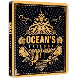 Oceans Trilogy 11-13 - Limited Steelbook (4K Ultra HD + Blu-ray)