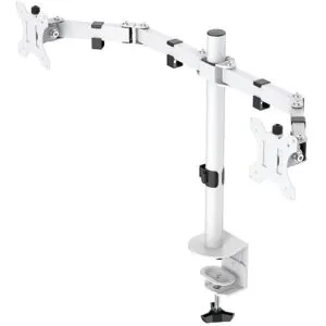 WHITE LINE WA86 Dual-monitor desk arm, 13-32" monitors