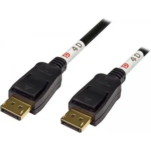 Deltaco 8k Displayport Kabel  2.1 - 1.5 M