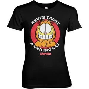 Garfield - Never Trust A Smiling Cat Girly Tee
