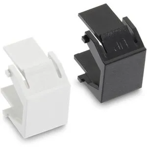 Eurolan 16b-00-00wt Blindplugg Vit, Strömbrytare & Vägguttag