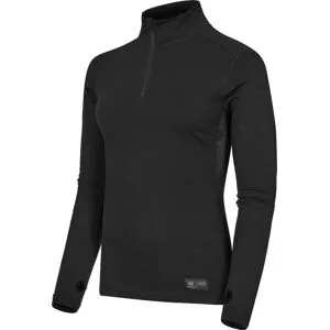 Hellner Women's Wool Tech Base Layer Long Sleeve Black Beauty L