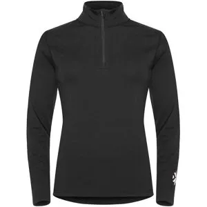Gridarmor Women's Merino Undertøy Zip Top Black Beauty S