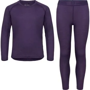Urberg Juniors' Gossa Merino Mix Set Grape 122/128