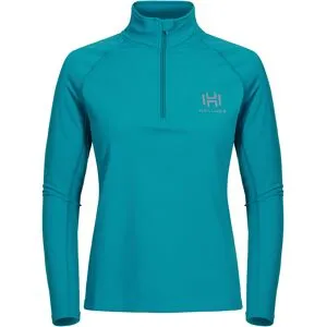 Hellner Virdja Half Zip LS Top Women's Biscay Bay XXS