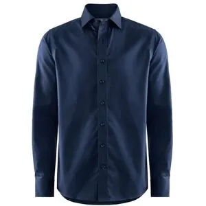 Non brand Skjorta Plainton reg marin 2XL