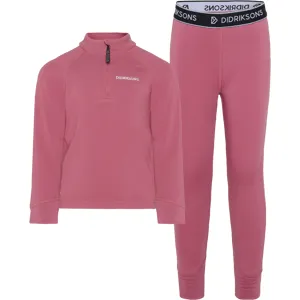 Didriksons Kids' Jadis Set 5 Heather Pink 140