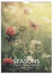 Familjekalender 2026 Seasons