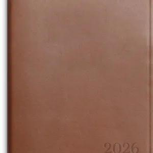 Kalender 2026 Senator A5 soft brun