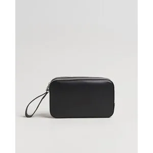 Tiger of Sweden Balnea Smooth Leather Washbag Black