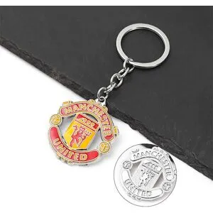 ATELA 2-pack Colorful Metal Keychains for Cars, Souvenirs and Gifts for Football Fans