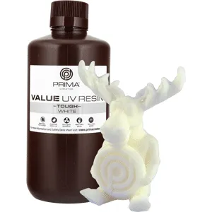 PrimaCreator Value Tough UV Resin (ABS Like) - 1 kg - White