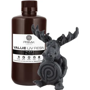 PrimaCreator Value Flex UV Resin - 1 kg - Black