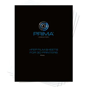 PrimaCreator nFEP Film Sheets for 3D Printers - 200 x 270 mm - 2-pack