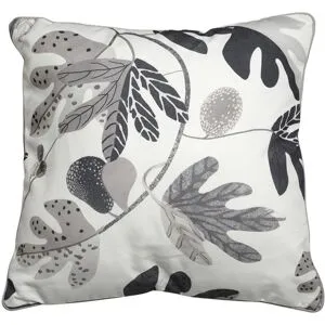 SoffaDirekt Alex Kudde 50x50 Svart/vit