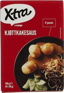 X-tra Kjøttkakesaus 4pk